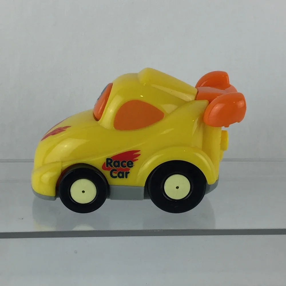 VTech‎ Go Go Smart Wheels Race Car Lot of 2 Red Yellow Interactive Toy Vehicles